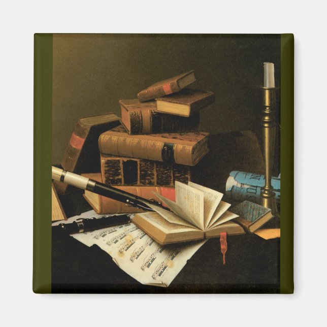 Music and Literature Magnet (Front)
