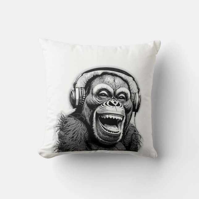 Music Ape  Cushion (Front)