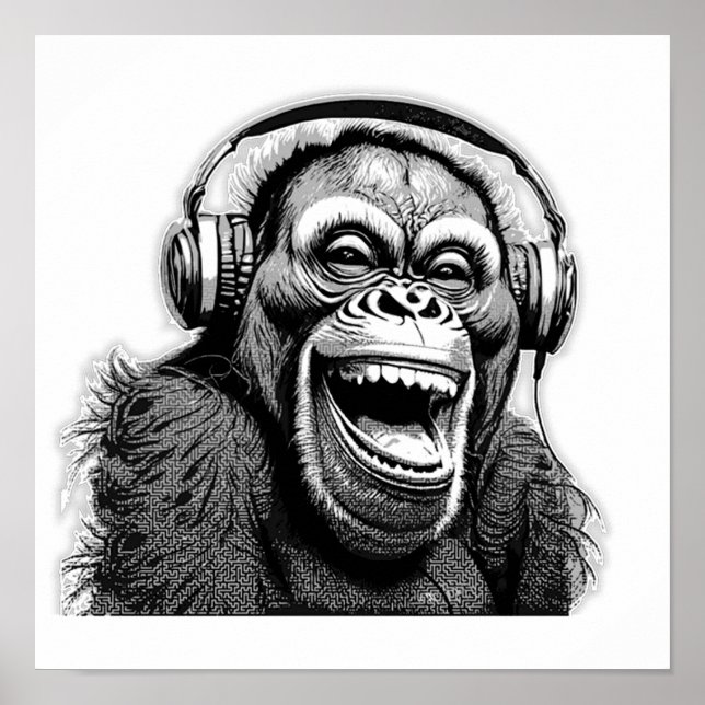 Music Ape  Poster (Front)