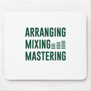 Music Arranging Mixing Mastering Mouse Mat