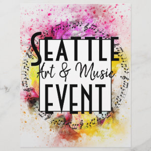 Music & Art Event Flyer