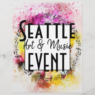 Music & Art Event Flyer