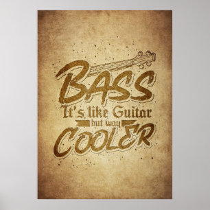 Music Art It Is Like Guitar Poster