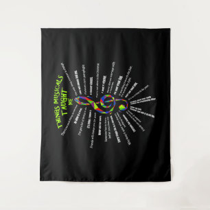 Music Atre Things Musicals Taught Me Actor 3 Tapestry