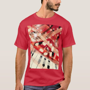 Music background Graphic T-Shirt