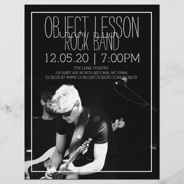 Music Band Concert Flyer (Front)