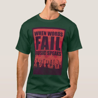 Music Band Singing friend T-Shirt