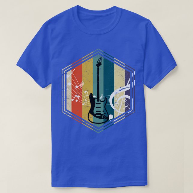 Music Bass Guitar T-Shirt (Design Front)
