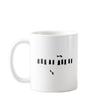 Music Black And White Piano Keyboard With Note