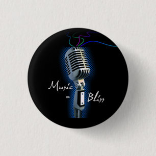 Music = Bliss  mini button