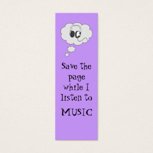 music bookmark