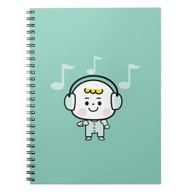 music boy notebook (Front)