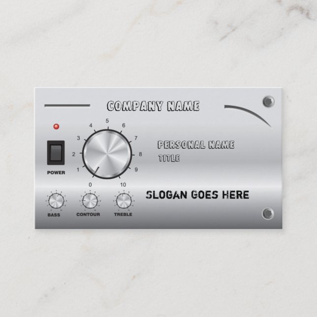 Music_Business Business Card (Front)