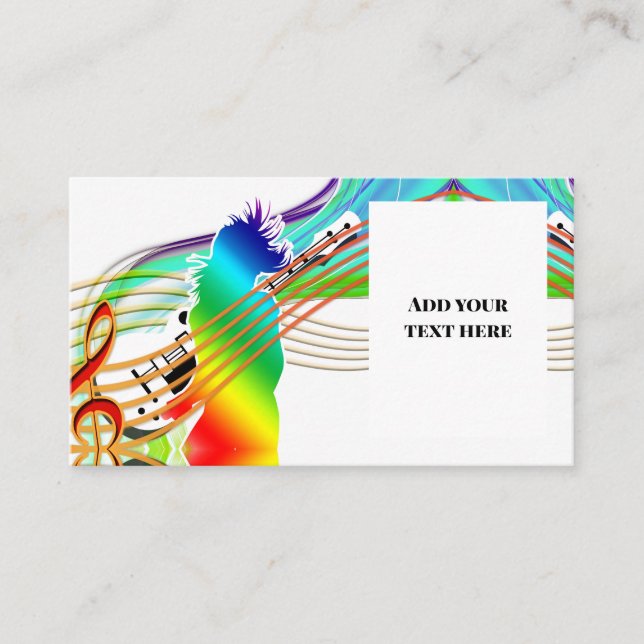 Music Business Card (Front)