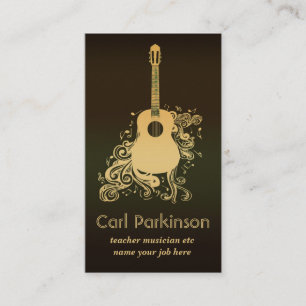 music business card