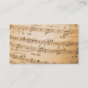 Music Business Card
