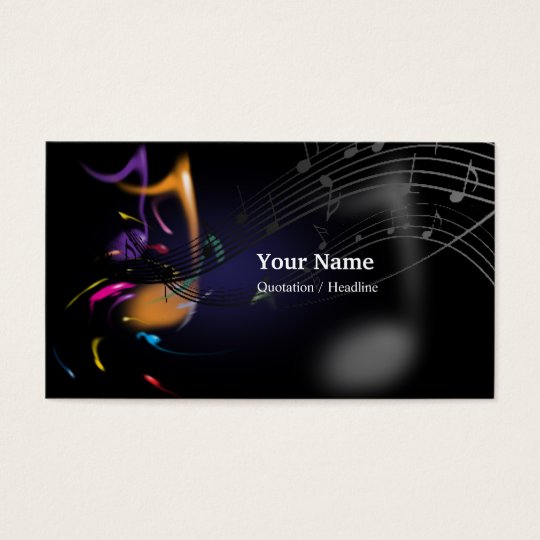 Music Business Card