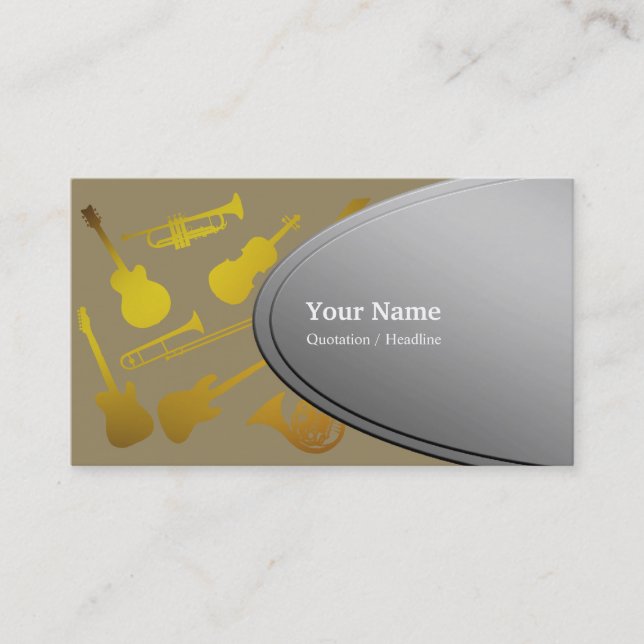 Music Business Card (Front)