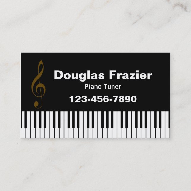 Music Business Card 2 (Front)