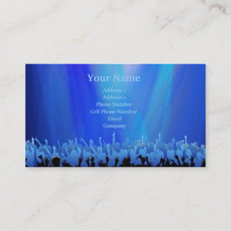 Music Business Card - Mosh Pit