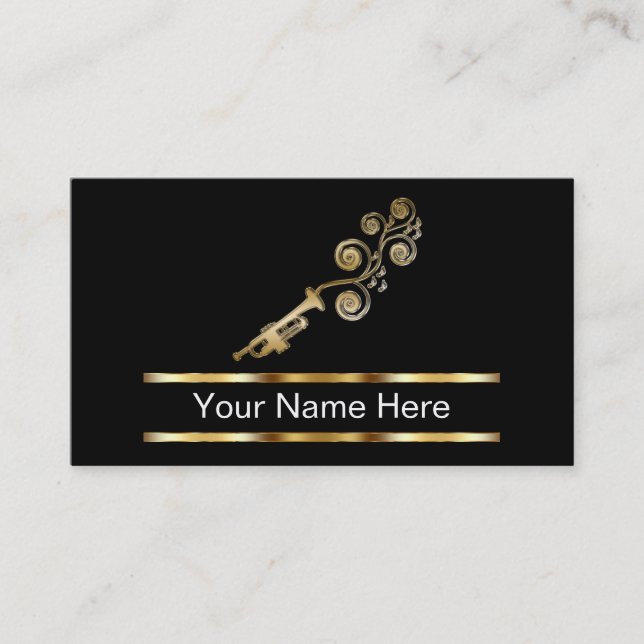 Music Business Cards (Front)