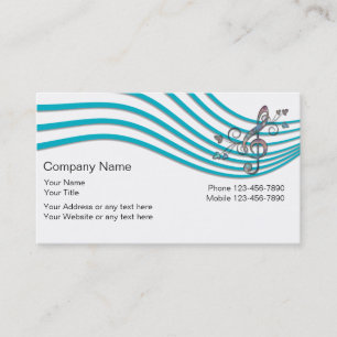 Music Business Cards