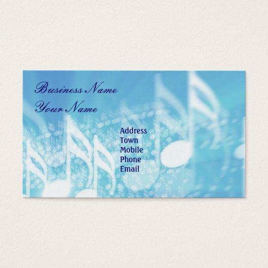 Music Business-Personal Card