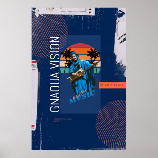 Music by Gnaoua known internationally Poster