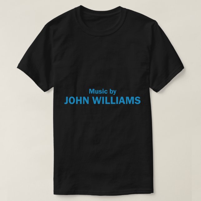 Music by John Williams Essential T-Shirt (Design Front)