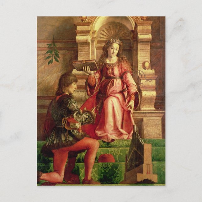 Music, c.1480 postcard (Front)