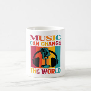 Music Can Change The World Coffee Mug