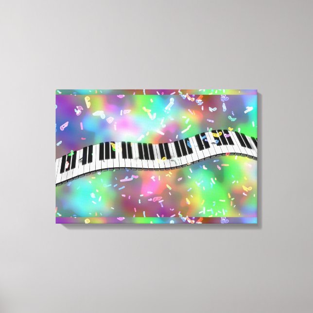 Music Canvas Print (Front)