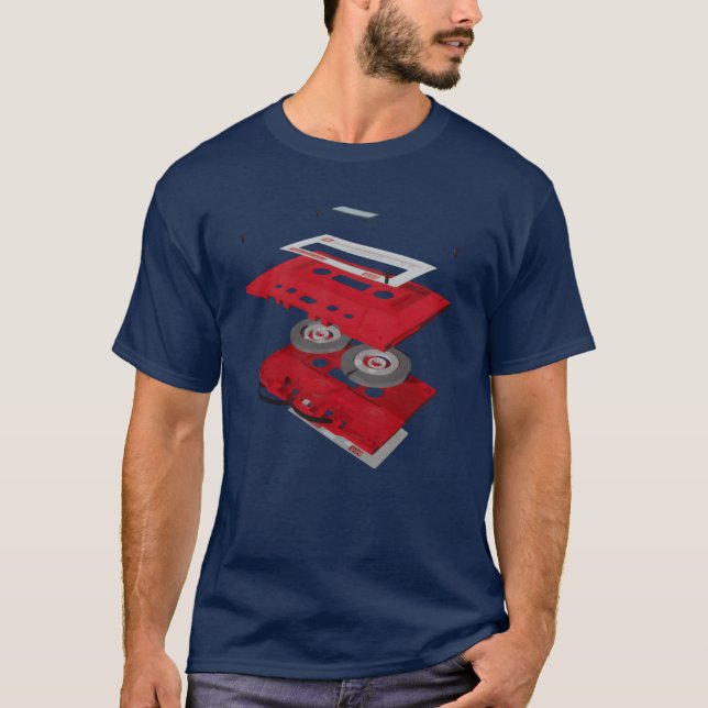 Music Casette boy T-Shirt (Front)