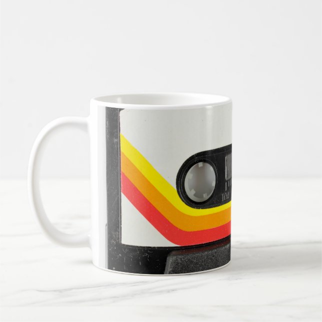 Music cassette coffee mug (Left)