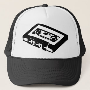 Music Cassette Design Trucker Hat