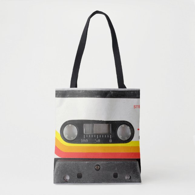 Music cassette tote bag (Front)