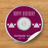 Music CD Happy Birthday Party