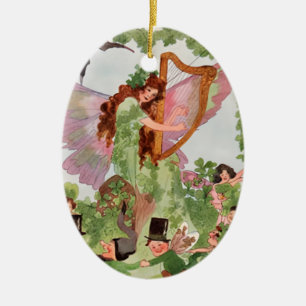 music ceramic tree decoration