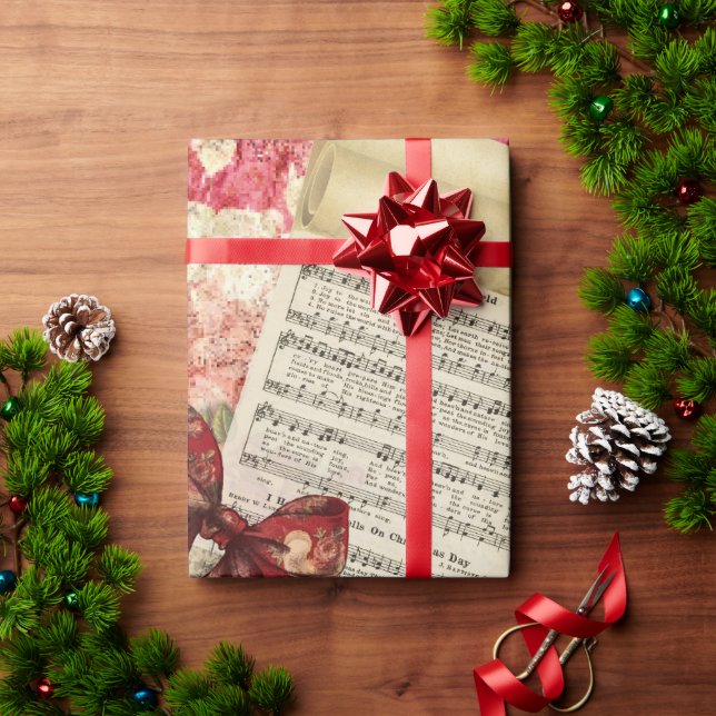  Music Christmas Wrapping Paper (Holiday Gift)