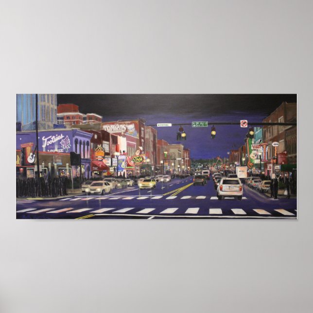 Music City Lights Poster (Front)