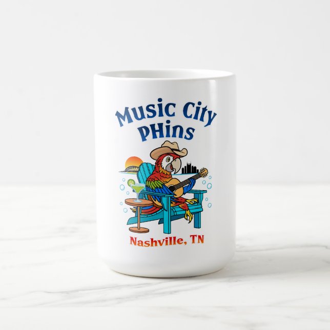 Music City Phins Coffee Mug (Center)