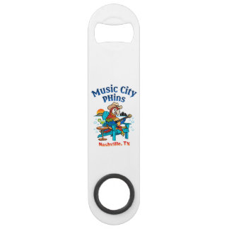Music City Phins Stainless Long Bottle Opener