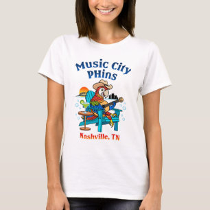 Music City Phins Women's Front Logo T-Shirt