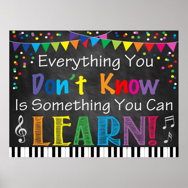 Music Classroom Poster (Front)
