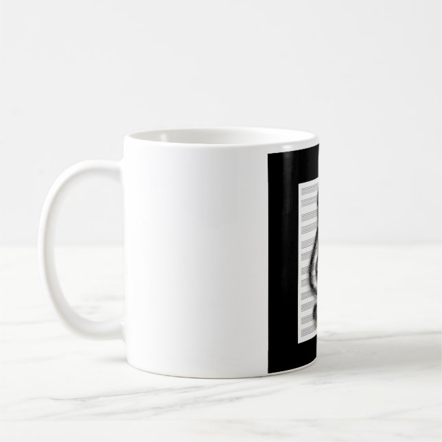 Music CLef Coffee Mug (Left)