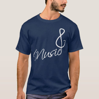 Music Clef Note French Violinreble Musical Sound g T-Shirt