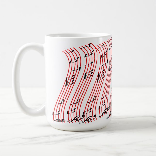 Music Coffee Mug (Left)