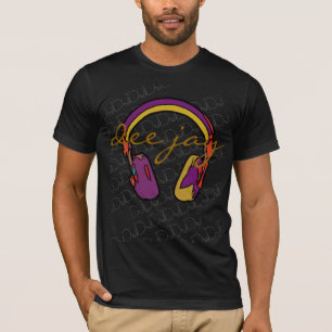 music colour dj headphone T-Shirt