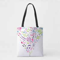 music colour pattern music notes