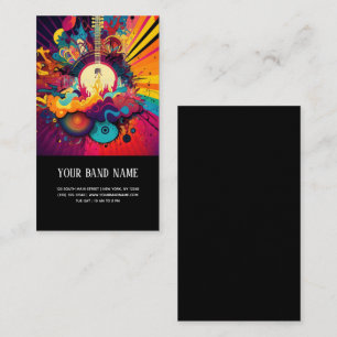 Music Concert Guitarist business card